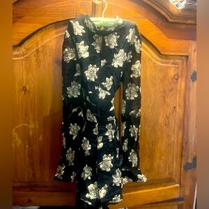 TopShop Black Floral